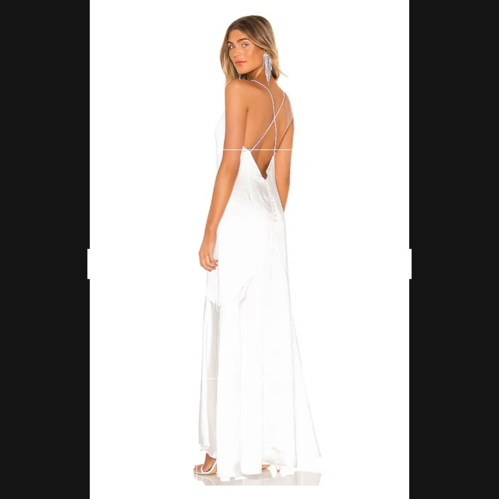 ELLIAT Aisle Dress in White - Size S